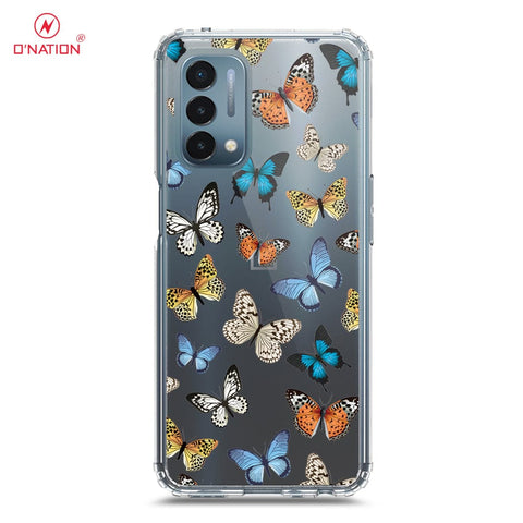 OnePlus Nord N200 5G Cover - O'Nation Butterfly Dreams Series - 9 Designs - Clear Phone Case - Soft Silicon Borders
