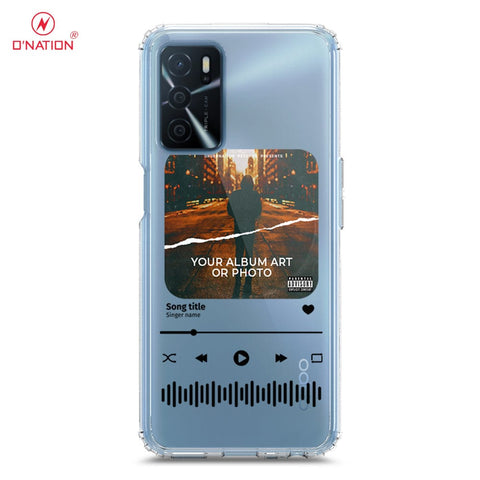 Oppo A55 5G Cover - Personalised Album Art Series - 4 Designs - Clear Phone Case - Soft Silicon Borders