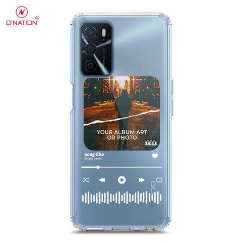 Oppo A55 5G Cover - Personalised Album Art Series - 4 Designs - Clear Phone Case - Soft Silicon Borders