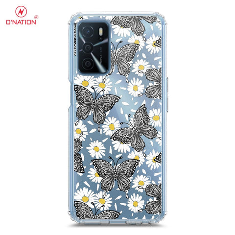 Oppo A55 5G Cover - O'Nation Butterfly Dreams Series - 9 Designs - Clear Phone Case - Soft Silicon Borders