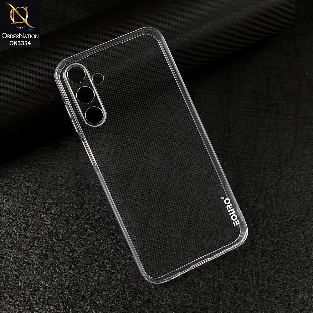 Samsung Galaxy A15 4G Cover - Transparent - EOURO Shock Resistant Soft Silicone Camera Protection Case