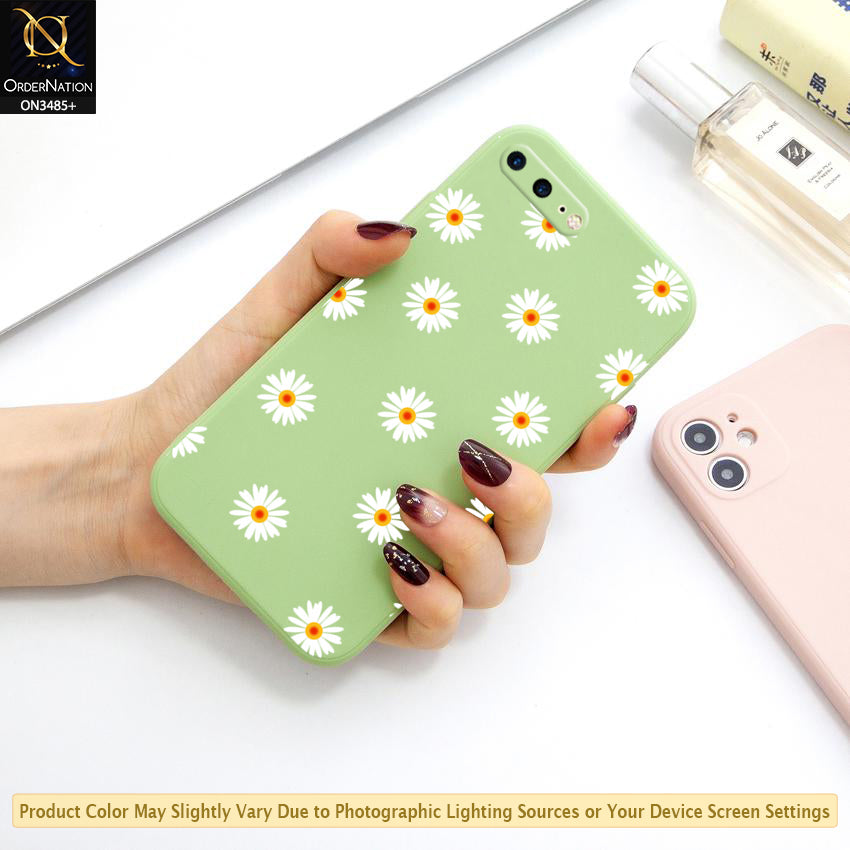 iPhone Plus Plus Cover Light Green ONation Daisy Series