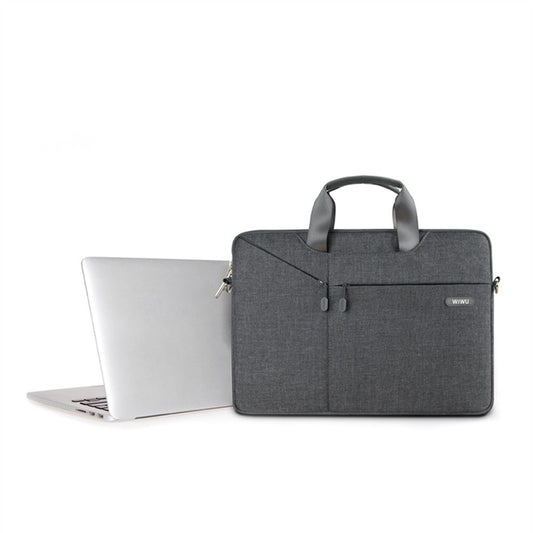 Wiwu City Commuter Gent Business Laptop Handbag 12 inch - Gray