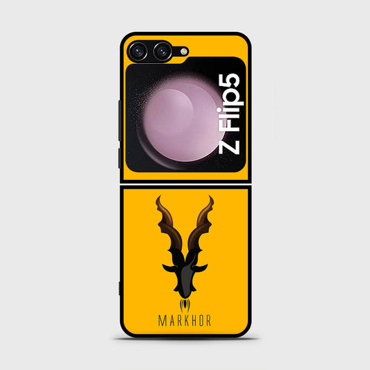 Samsung Galaxy Z Flip 5 5G  Cover- Markhor Series - HQ Premium Shine Durable Shatterproof Case