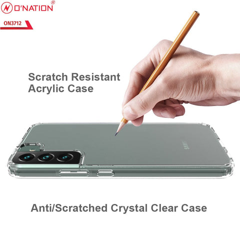 Samsung Galaxy S22 Plus 5G Cover  - ONation Crystal Series - Premium Quality Clear Case No Yellowing Back With Smart Shockproof Cushions