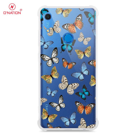 Huawei Y6s 2019 Cover - O'Nation Butterfly Dreams Series - 9 Designs - Clear Phone Case - Soft Silicon Borders