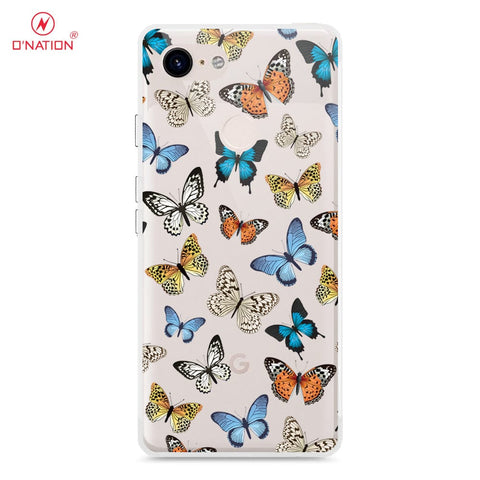Google Pixel 3 XL Cover - O'Nation Butterfly Dreams Series - 9 Designs - Clear Phone Case - Soft Silicon Borders U14