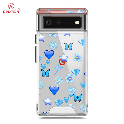 Google Pixel 6 Cover - O'Nation Butterfly Dreams Series - 9 Designs - Clear Phone Case - Soft Silicon Borders
