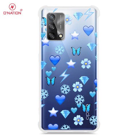 Oppo F19 Cover - O'Nation Butterfly Dreams Series - 9 Designs - Clear Phone Case - Soft Silicon Borders