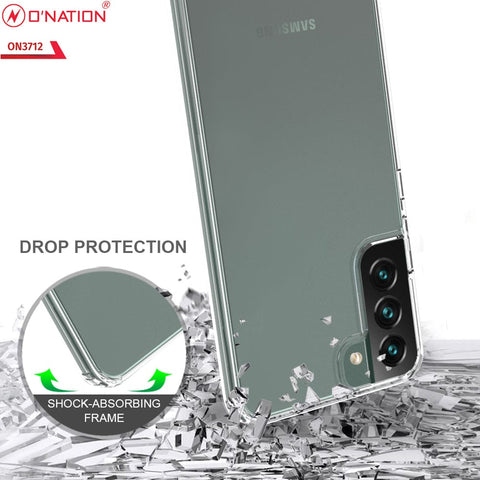 Samsung Galaxy S22 Plus 5G Cover  - ONation Crystal Series - Premium Quality Clear Case No Yellowing Back With Smart Shockproof Cushions