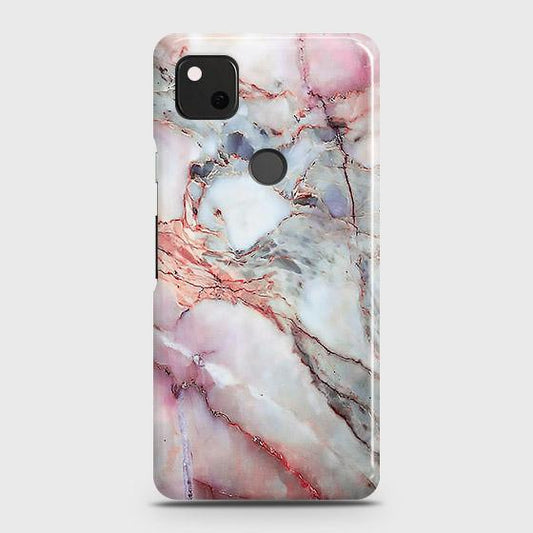 Google Pixel 4a 4G Cover - Violet Sky Marble Trendy Printed Hard Case with Life Time Colors Guarantee