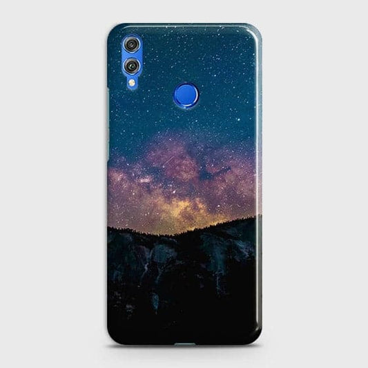 Huawei Honor 8C Cover - Matte Finish - Embrace, Dark  Trendy Printed Hard Case With Life Time Colour Guarantee ( Fast Delivery )