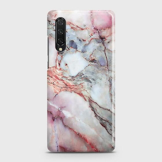Huawei Y9s Cover - Violet Sky Marble Trendy Printed Hard Case with Life Time Colors Guarantee