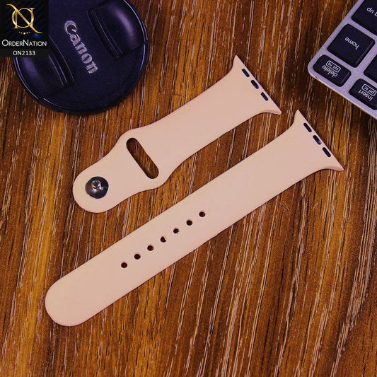 Apple Watch Series 5 (44mm) - Lemonade Pink - Soft Candy Color Watch Starp