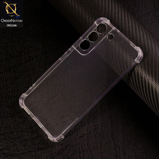 Samsung Galaxy S22 Plus 5G Cover - Soft 4D Design Shockproof Silicone Transparent Clear Case