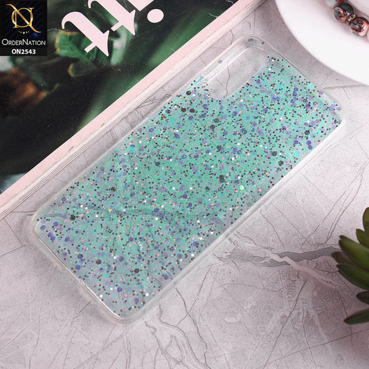 Vivo Y7s Cover - Design 5 - New Fashion Bling Not Moving Glitter Soft Case - Glitter Does Not Move
