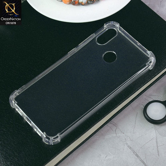 Xiaomi Mi 8 Cover - Soft 4D Design Shockproof Silicone Transparent Clear Case