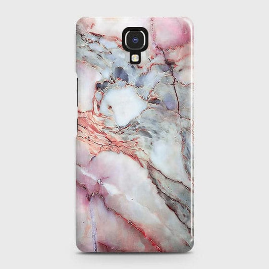Infinix Note 4 / X572 Cover - Violet Sky Marble Trendy Printed Hard Case with Life Time Colors Guarantee