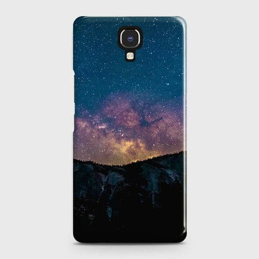 Infinix Note 4 / X572 Cover - Matte Finish - Embrace Dark Galaxy  Trendy Printed Hard Case with Life Time Colors Guarantee