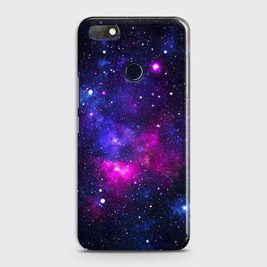 Infinix Note 5 Cover - Dark Galaxy Stars Modern Printed Hard Case with Life Time Colors Guarantee
