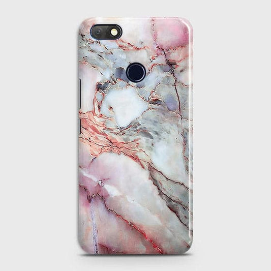 Infinix Note 5 Cover - Violet Sky Marble Trendy Printed Hard Case with Life Time Colors Guarantee