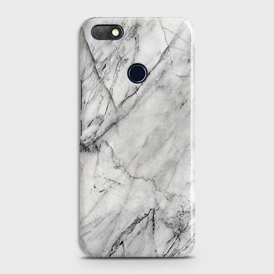 Infinix Note 5 Cover - Matte Finish - Trendy White Floor Marble Printed Hard Case with Life Time Colors Guarantee - D2