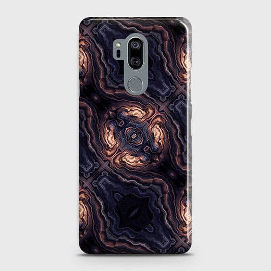 LG G7 ThinQ Cover - Source of Creativity Trendy Printed Hard Case with Life Time Colors Guarante