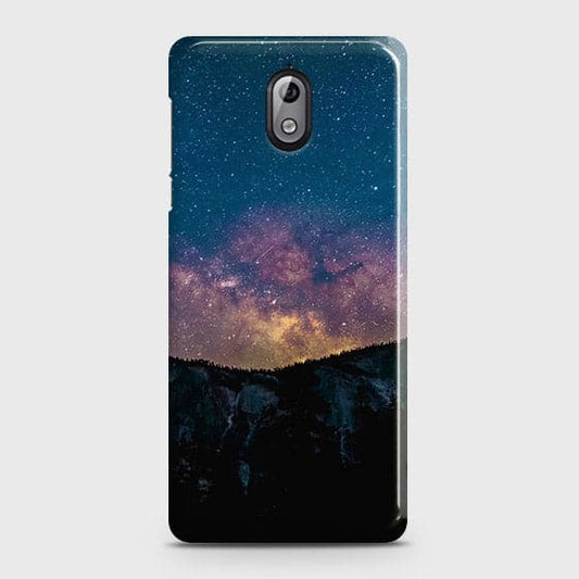 Nokia 3.1 Cover - Matte Finish - Embrace, Dark  Trendy Printed Hard Case With Life Time Colour Guarantee