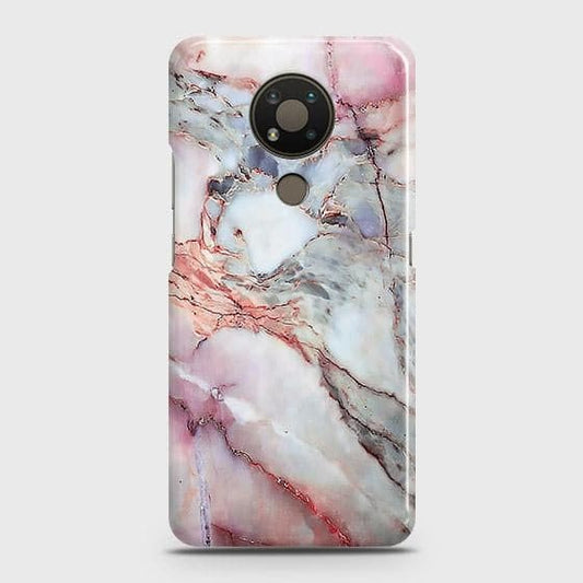 Nokia 3.4 Cover - Violet Sky Marble Trendy Printed Hard Case with Life Time Colors Guarantee