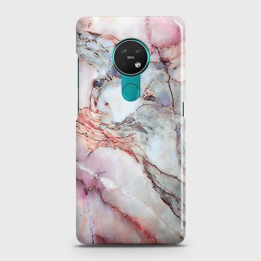 Nokia 6.2 Cover - Violet Sky Marble Trendy Printed Hard Case with Life Time Colors Guarantee