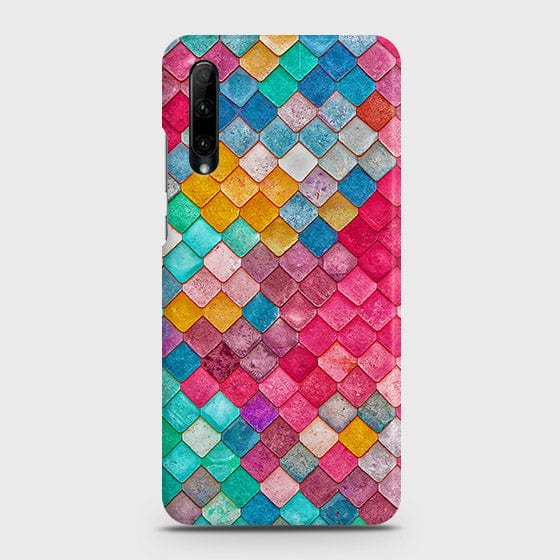 Honor 30i Cover - Matte Finish - Chic Colorful Mermaid Printed Hard Case with Life Time Colors Guarantee