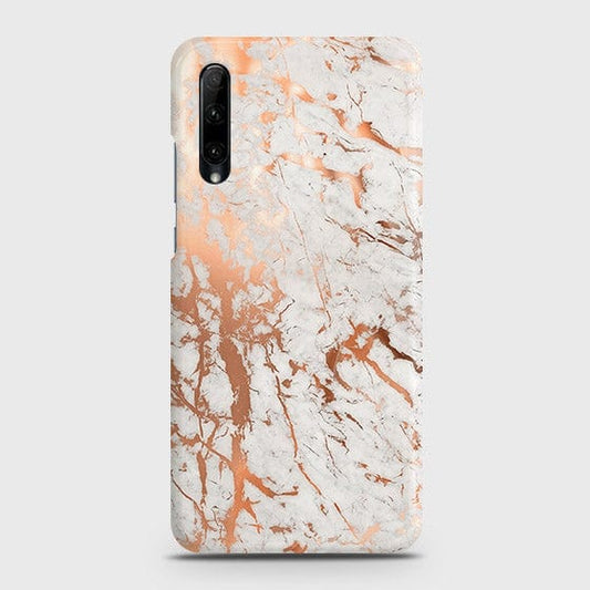 Honor 30i Cover - Matte Finish - In Chic Rose Gold Chrome Style Printed Hard Case with Life Time Colors Guarantee