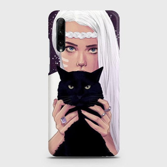 Honor 30i Cover - Matte Finish - Trendy Wild Black Cat Printed Hard Case with Life Time Colors Guarantee