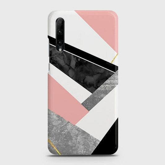 Honor 30i Cover - Matte Finish - Geometric Luxe Marble Trendy Printed Hard Case with Life Time Colors Guarantee