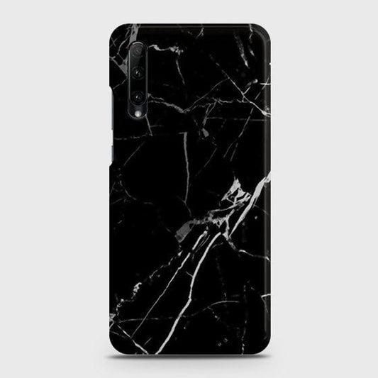 Honor 30i Cover - Matte Finish - Black Modern Classic Marble Printed Hard Case with Life Time Colors Guarantee