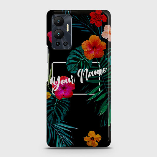 Infinix Hot 12 Cover - Floral Series - Matte Finish - Snap On Hard Case with LifeTime Colors Guarantee