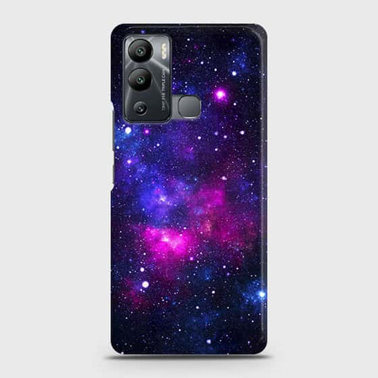 Infinix Hot 12i Cover - Dark Galaxy Stars Modern Printed Hard Case with Life Time Colors Guarantee