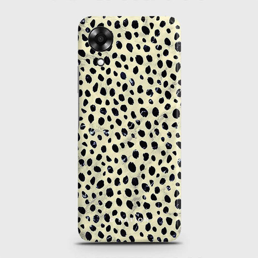 Oppo A17k Cover - Bold Dots Series - Matte Finish - Snap On Hard Case with LifeTime Colors Guarantee