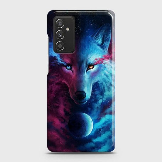Samsung Galaxy M52 5G Cover - Infinity Wolf Trendy Printed Hard Case with Life Time Colors Guarantee