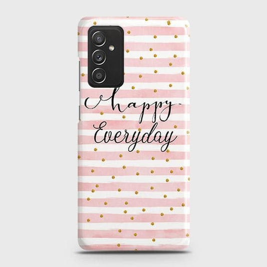 Samsung Galaxy M52 5G Cover - Trendy Happy Everyday Printed Hard Case with Life Time Colors Guarantee