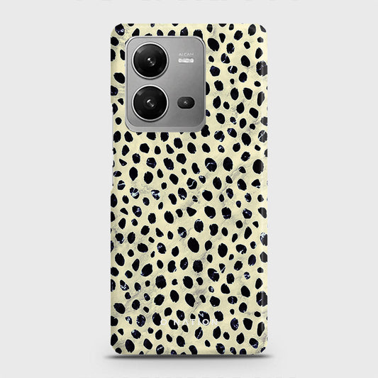 Vivo V25 5G Cover - Bold Dots Series - Matte Finish - Snap On Hard Case with LifeTime Colors Guarantee