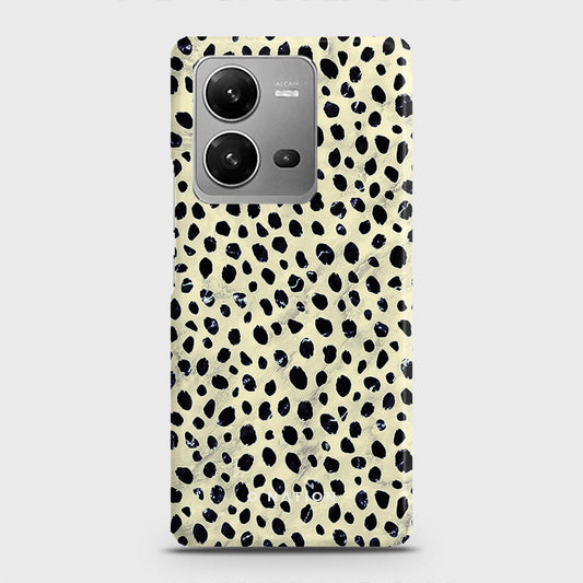 Vivo V25 5G Cover - Bold Dots Series - Matte Finish - Snap On Hard Case with LifeTime Colors Guarantee (Fast delivery)