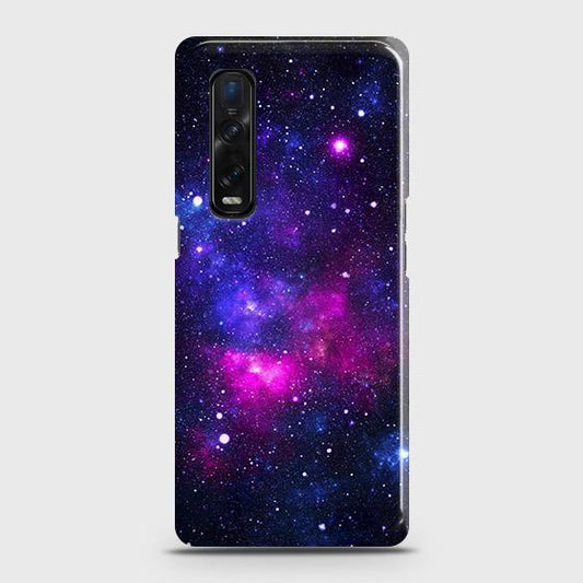 Oppo Find X2 Pro Cover - Dark Galaxy Stars Modern Printed Hard Case with Life Time Colors Guarantee