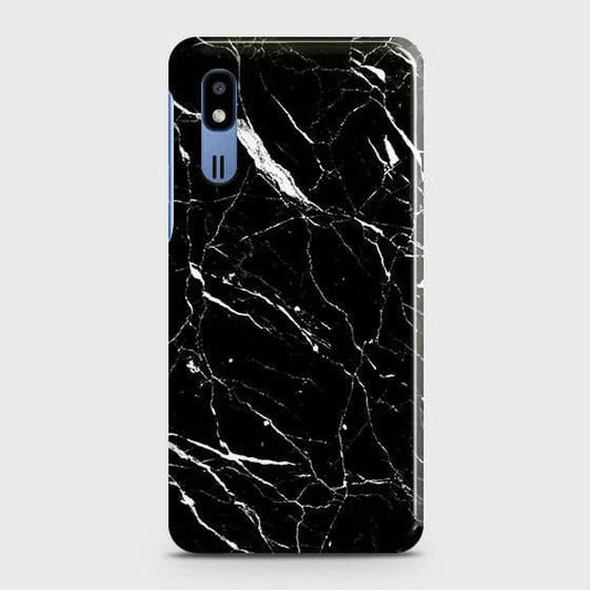 Trendy Black Marble Case For Samsung Galaxy A2 Core B81