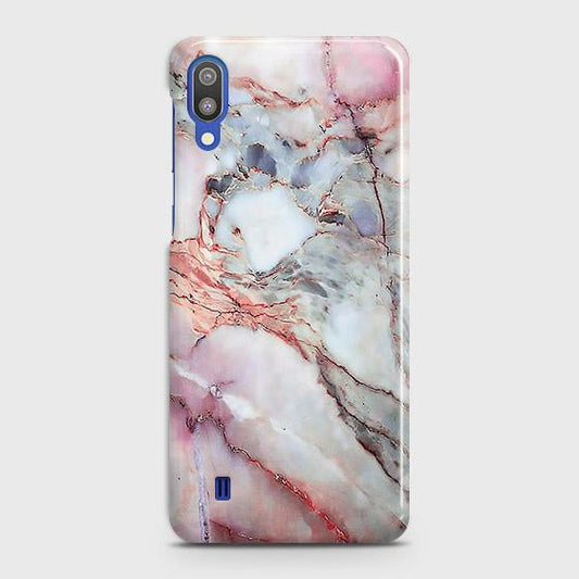 Samsung Galaxy M10Cover - Violet Sky Marble Trendy Printed Hard Case with Life Time Colors Guarantee