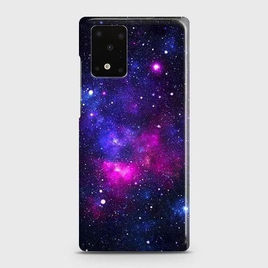 Samsung Galaxy S20 Ultra Cover - Dark Galaxy Stars Modern Printed Hard Case with Life Time Colors Guarantee