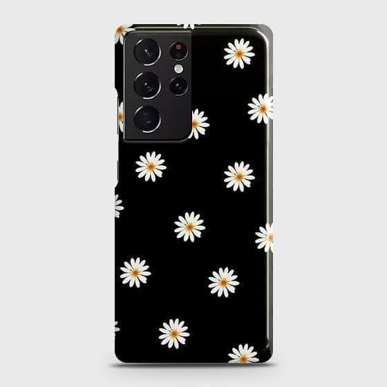 Samsung Galaxy S21 Ultra 5G Cover Matte Finish White Bloom