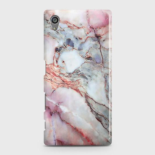 Sony Xperia Z5 Cover - Violet Sky Marble Trendy Printed Hard Case with Life Time Colors Guarantee