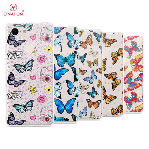 Google Pixel 3 XL Cover - O'Nation Butterfly Dreams Series - 9 Designs - Clear Phone Case - Soft Silicon Borders U14