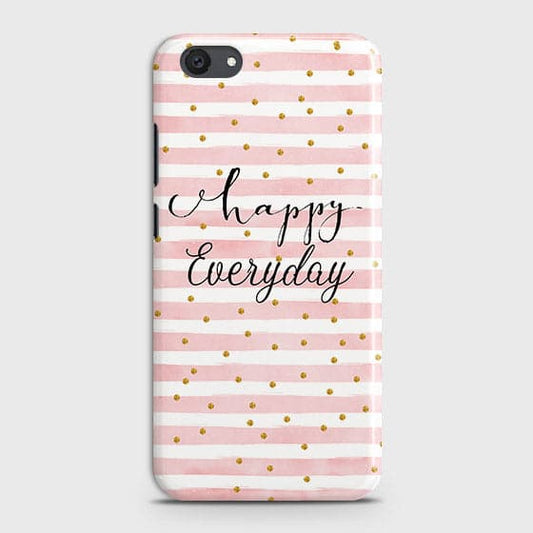 Vivo Y81i Cover - Trendy Happy Everyday Printed Hard Case with Life Time Colors Guarantee